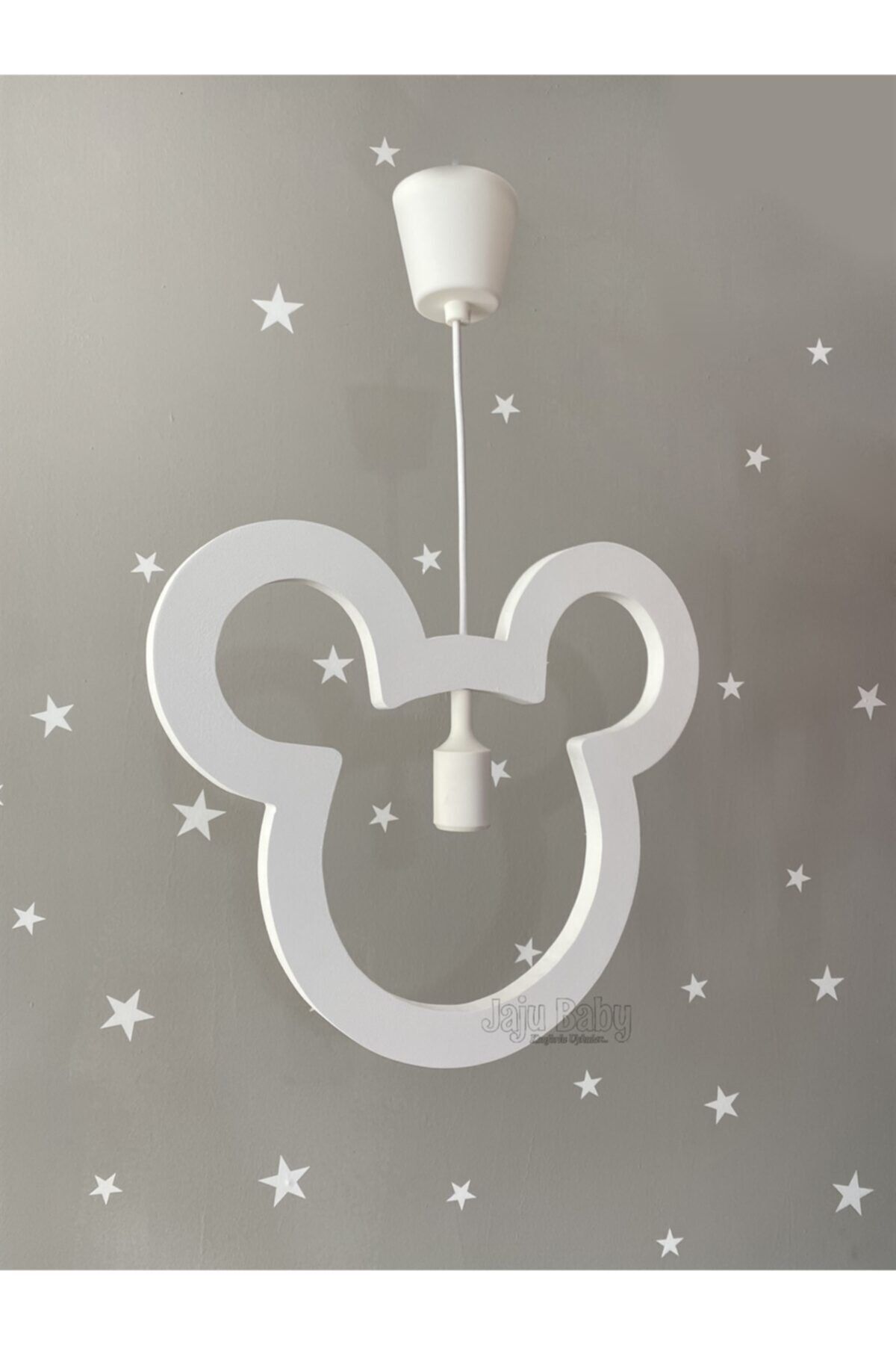 Jaju Baby Beyaz Micky Avize Aydınlatma