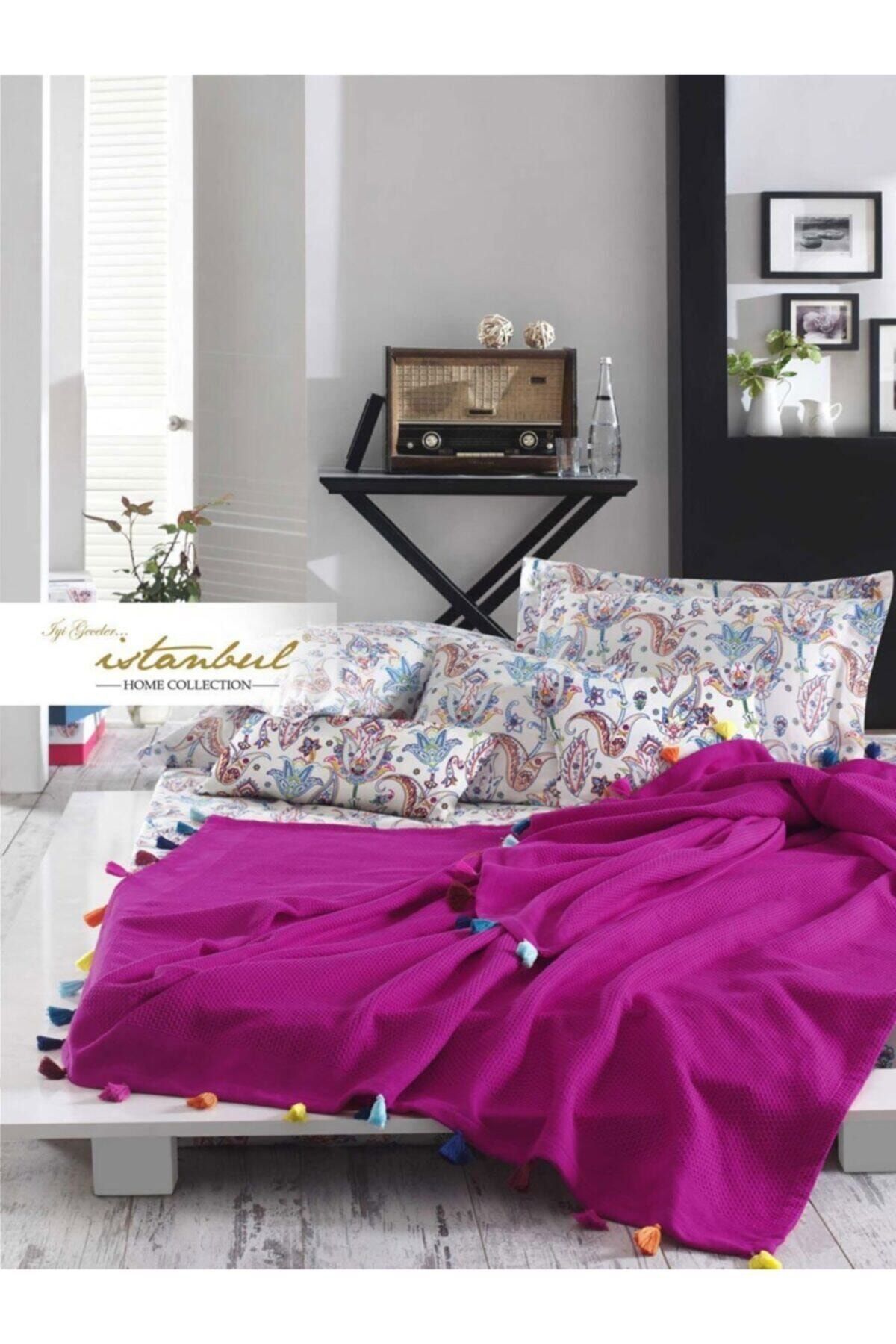 İyi Geceler İstanbul Up Style Tek Kişilik Pike Takımı
