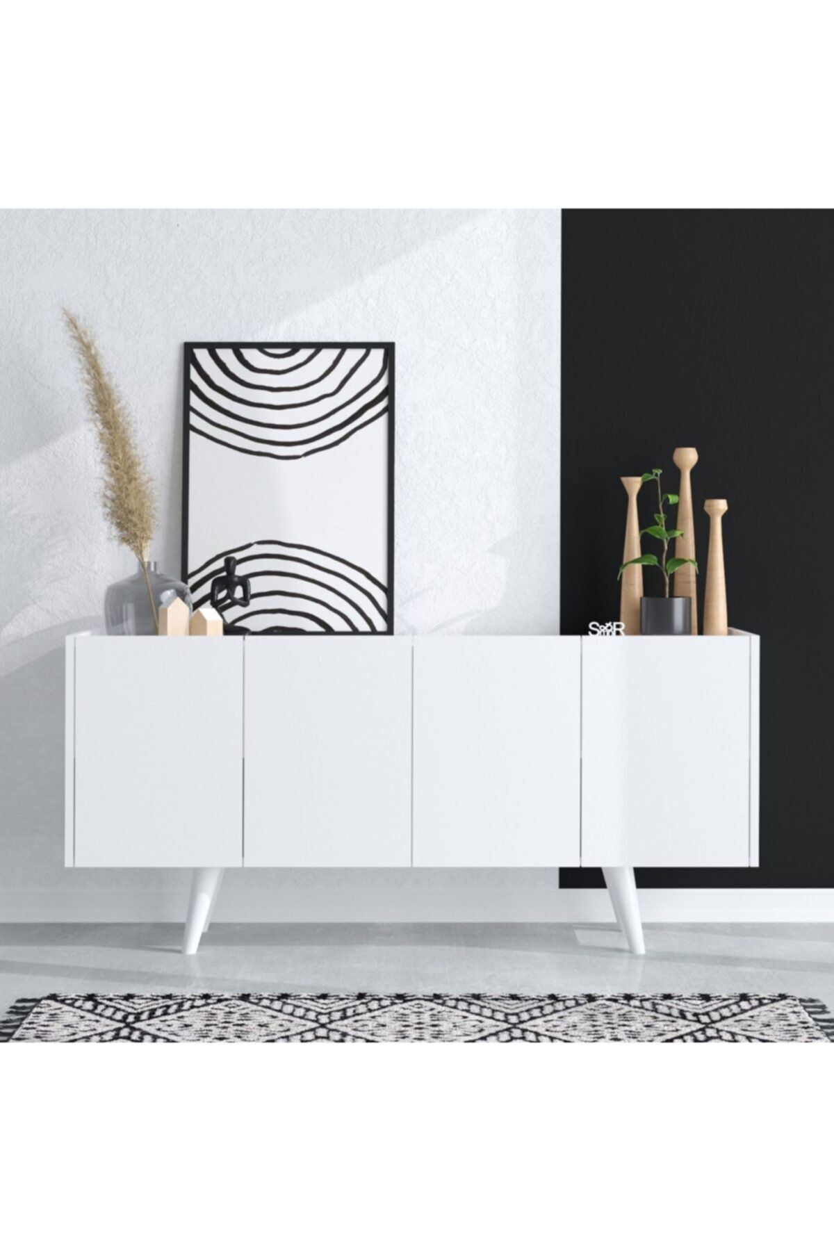 EraHome Elzem Konsol - Gümüşlük Beyaz