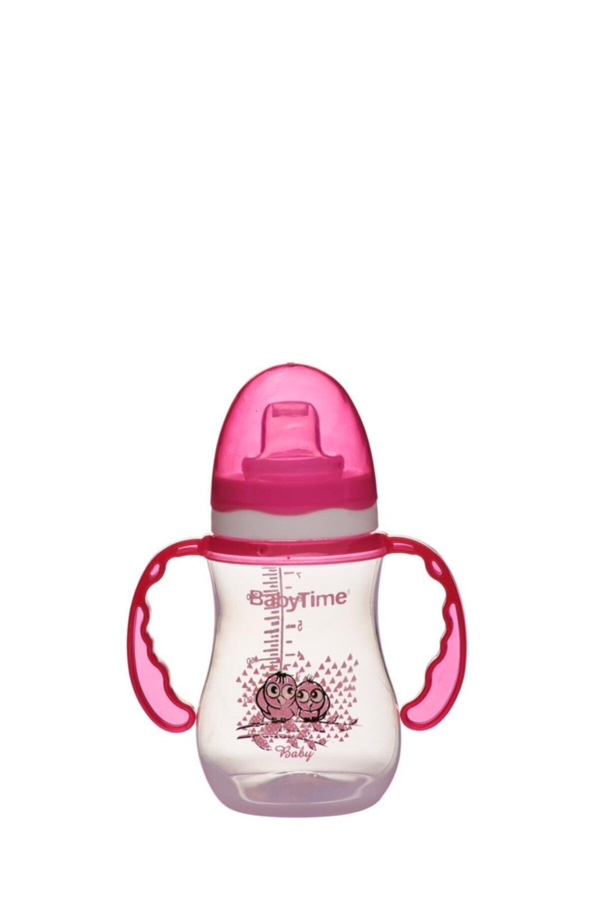 Babytime Kulplu Bardak 250 Ml Fuşya