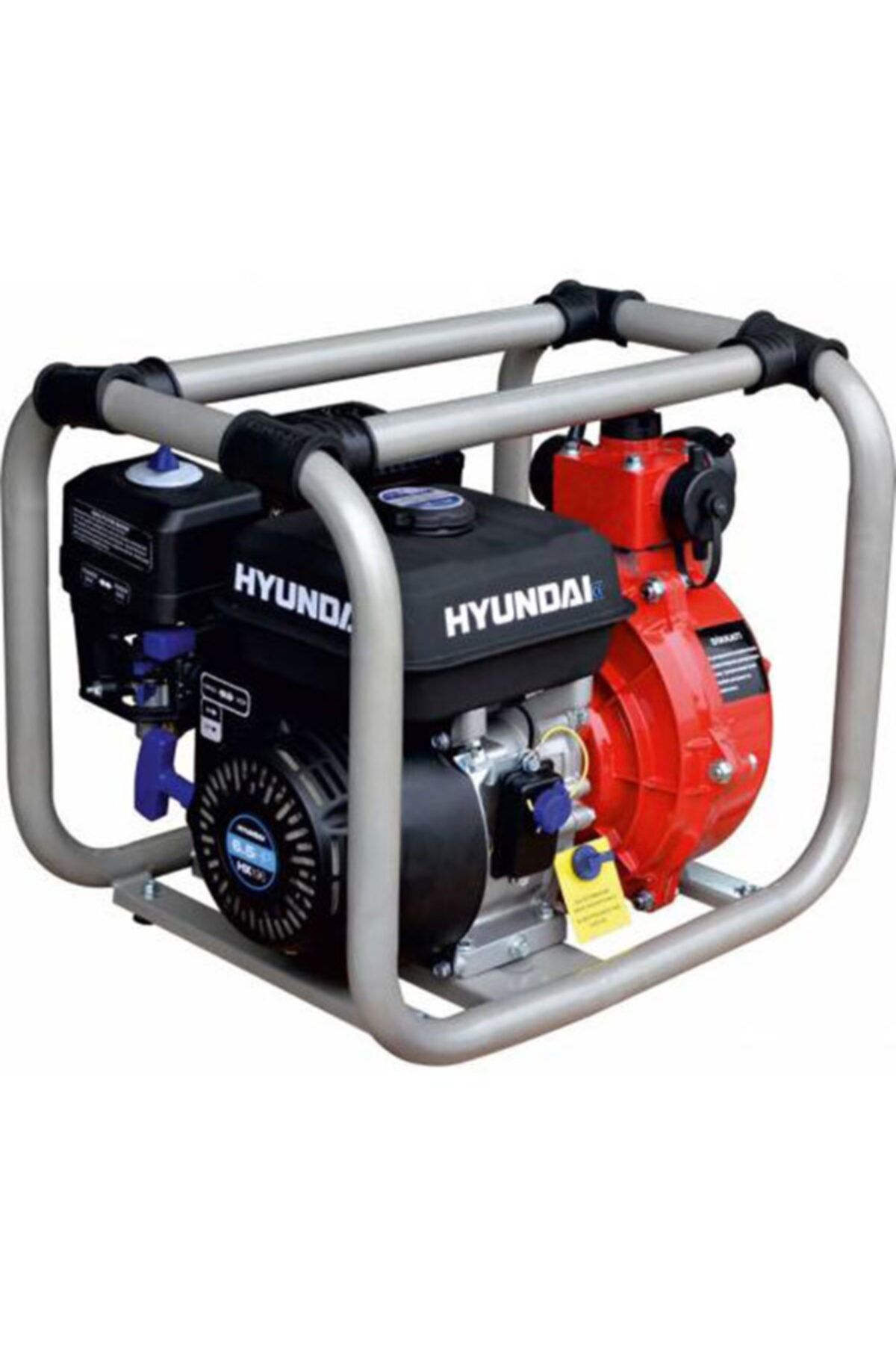 Hyundai Hwhp 50 Ipli Su Motoru 2 Parmak Benzinli Motopomp Yüksek