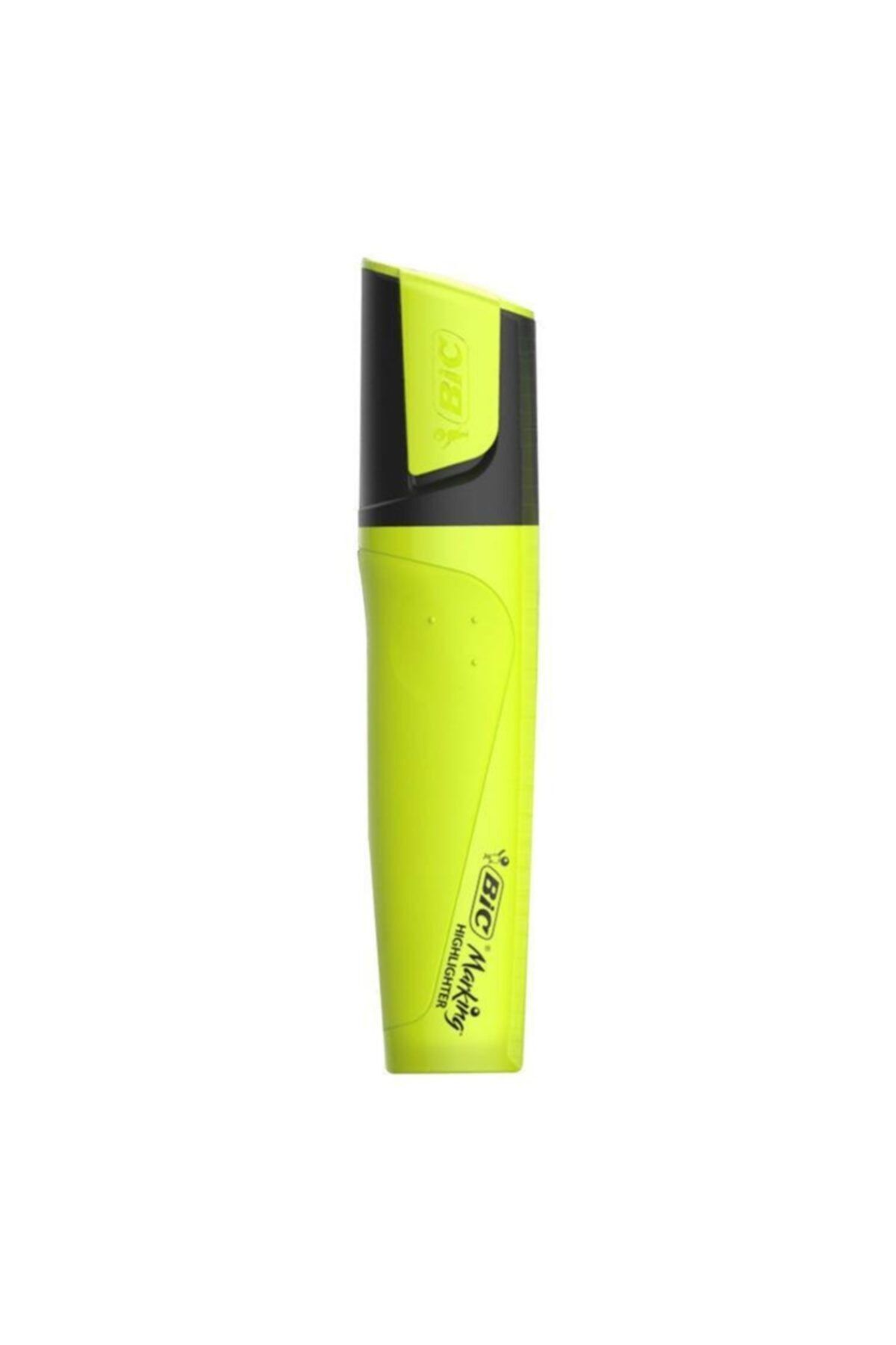Bic Fosforlu Kalem Flat Sarı