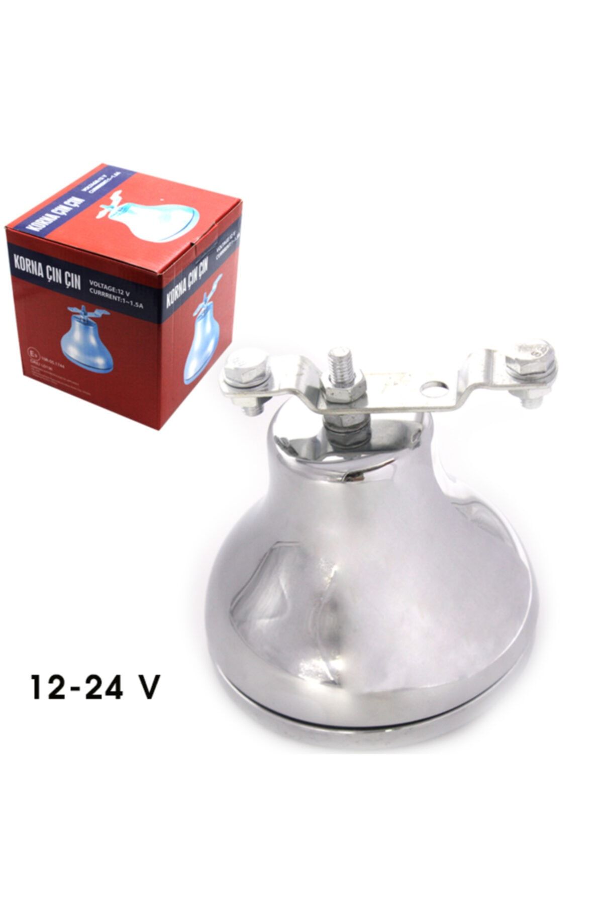 Carub Çan Korna Krom Metal Çın Çın Tramvay 12 Ve 24 Volt Çalışır E Belgeli Aynıgün Kargo