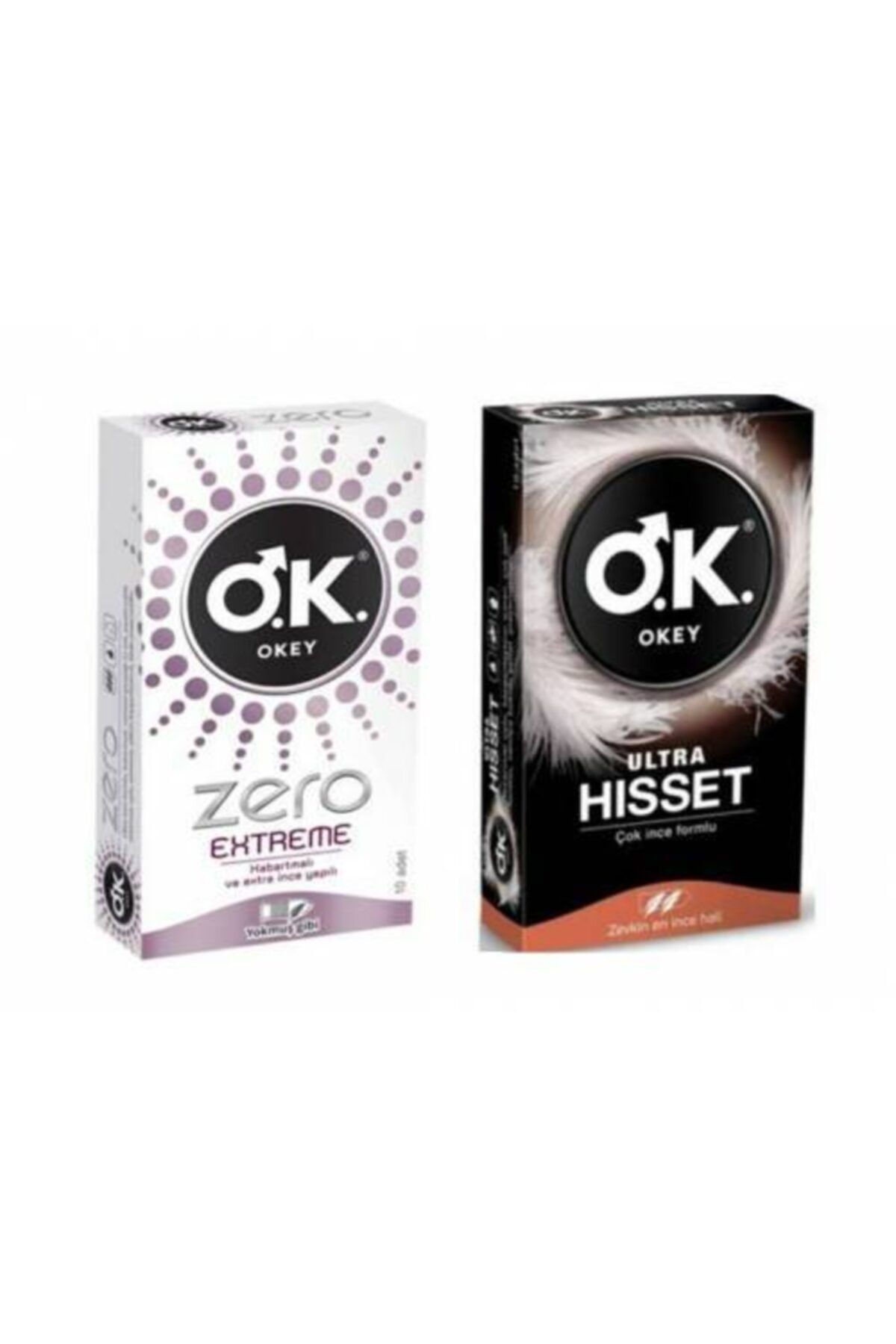 Okey Prezervatif Ultra Hisset 10 Lu + Zero Extreme 10 Lu