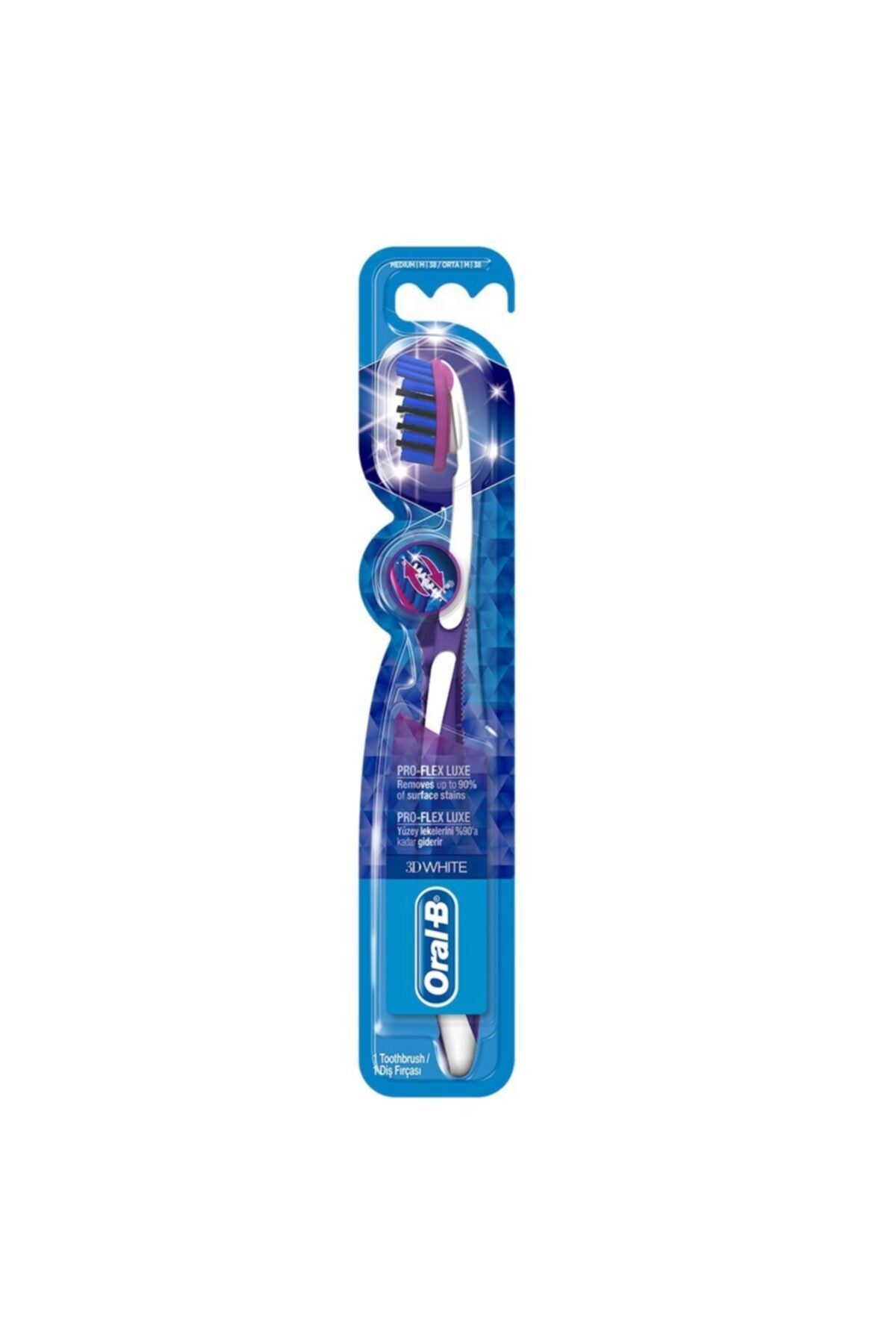 OralB 3d White Luxe Pro-flex Orta Diş Fırçası