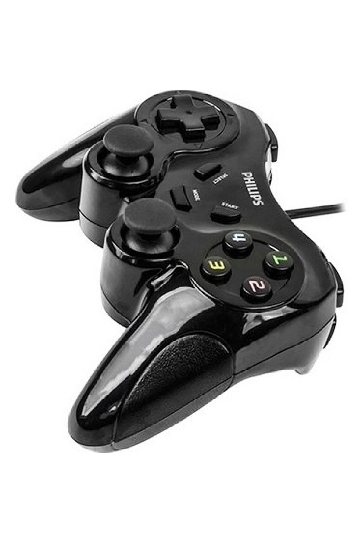 Philips Spl9405 Çift Titreşimli Ps3/pc Usb Oyun Kolu Gamepad Joypad Siyah