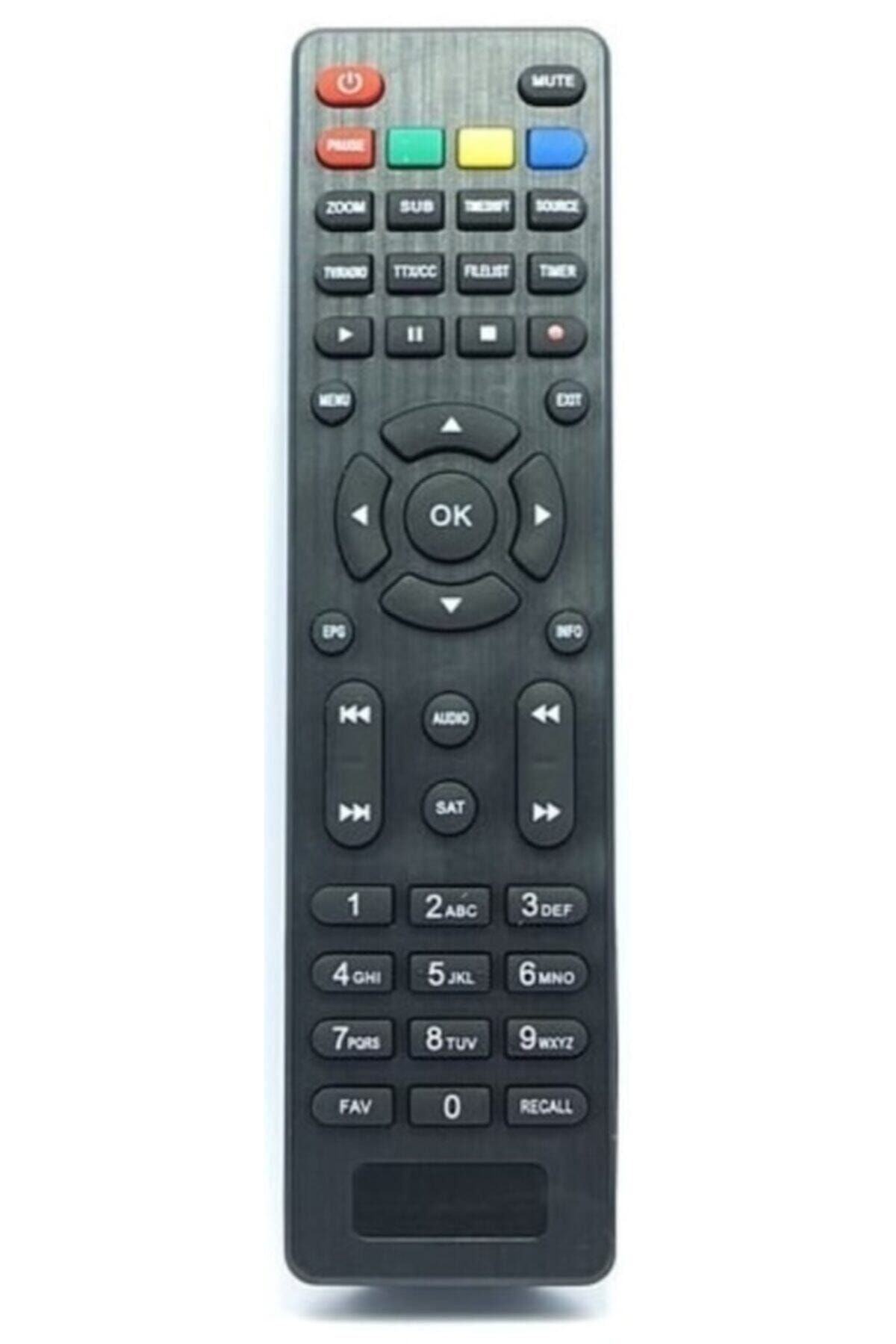 Yumatu Full Hd Wifi Uydu Alıcı Kumandası ve 2 Adet Pil
