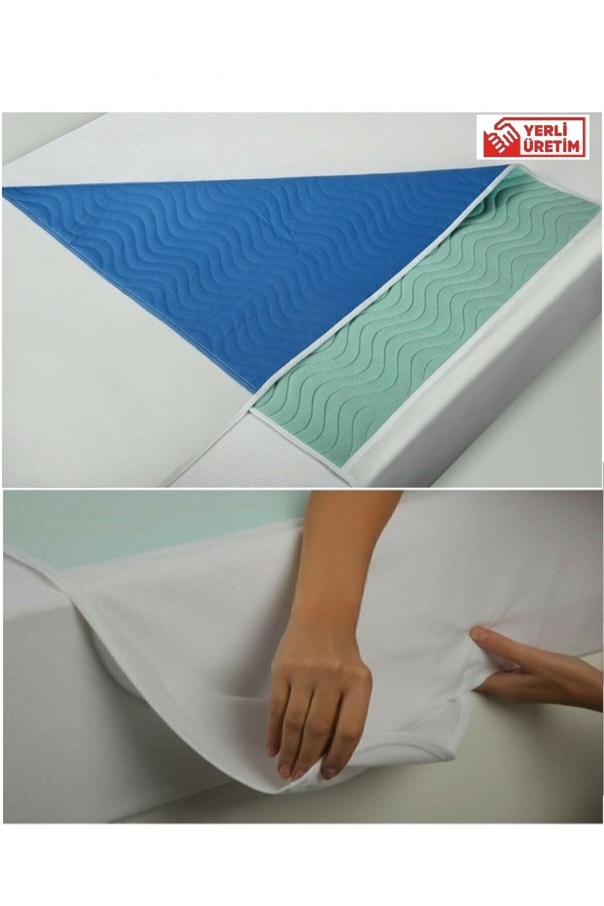 ILCARE Inco Abso 5kat Kanatlı / 75x85 Cm Yıkanabilir,yüksek Emici,sıvı Geçirmez,kanatlı Hasta Altı Pedi