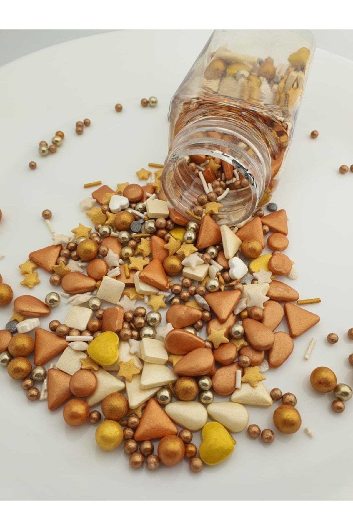 Dr. Gusto Dr Gusto Yenilebilir Süsleme Şekerleri Mix Sprinkles 100gr No:3