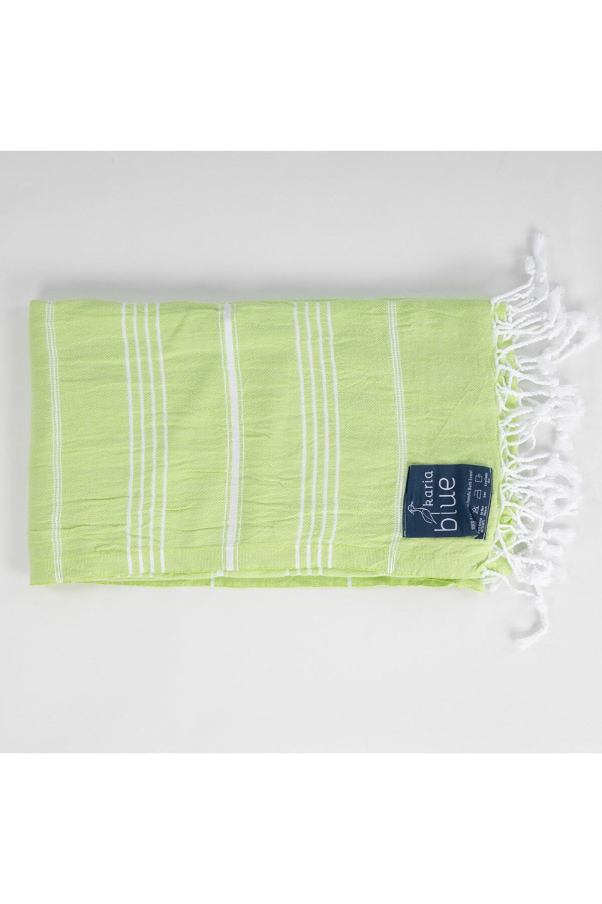 Karia Blue %100 Pamuk Peştemal- Likya Yeşili