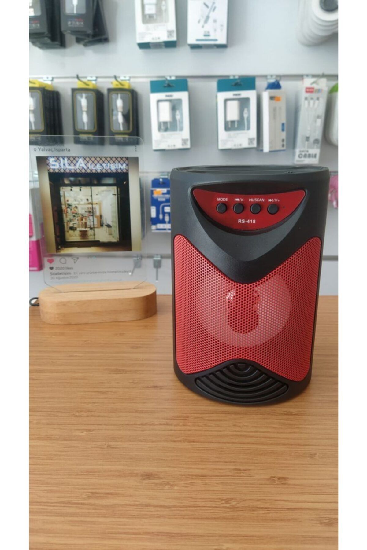 DEHALİMİTED Radyo’lu Işık Efektli Usb/sd Kart Ve Aux Girişli Şarjlı Bluetooth Speaker Hoparlör