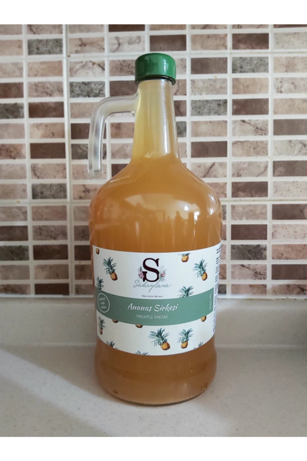 Süheylaana Doğal Ananas Sirkesi 3 lt