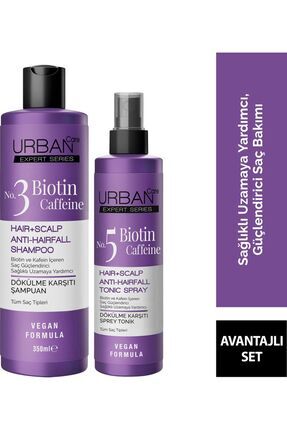 Expert Biotin&caffeine Dökülme Karşıtı Şampuan Saç Tonic Sprey 2'li Set Image 0