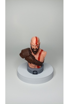 Kratos Figür, Büst, Dekoratif Obje Image 0