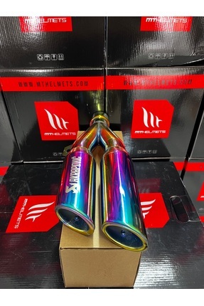 yanık çift çıkış egzoz 358 Image 1