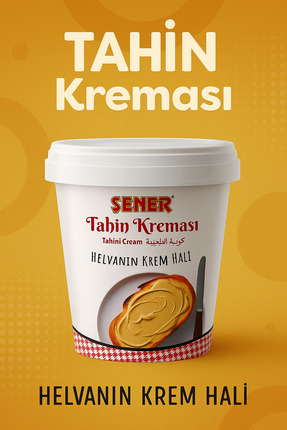 TAHİN KREMASI KREM HELVA KAHVALTILIK 400 GR Image 0