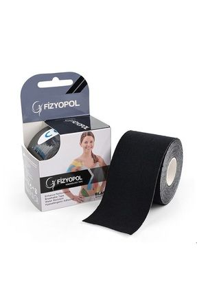 New Product Kinezyo Tape Band 5 Metre X 5 Cm Siyah Renk,Kinesio Sporcu,Ağrı Bandı Image 0