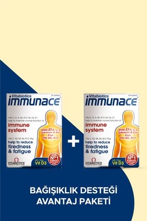 Demir, Çinko, Selenyum, Magnezyum, D Vitamini İçeren Bağışıklık Destek Paketi Image 0