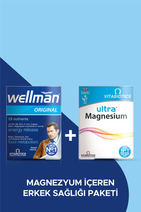 + Ultra Magnesium Sporcu Erkek Multivitamin Paketi Image 0