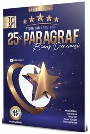 Bilgi Sarmal Tyt Ayt Paragraf Yıldızlar Yarışıyor 25 Li Branş Denemesi Image 0