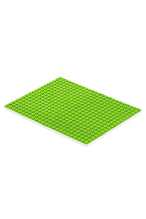 Creative Games LegoDuploUyumlu Yeşil Tablalı Maxi Boy Zemin 41x32 cm Image 0
