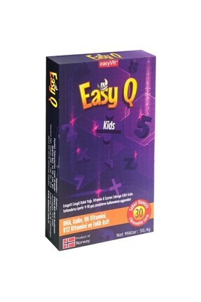 Easy Q Kids Çiğnenebilir 30 Tablet Image 0