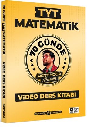 2026 Mert Hoca 70 Günde Tyt Matematik Video Ders Kitabı Image 0