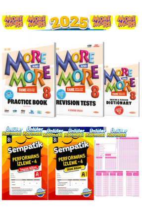 More And More 8 Sınıf English Practice Book Image 0