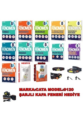 8.SINIF LGS 2025-2026 GÜNCEL BASKI A SERİSİ SORU BANKASI KAZANDIRAN FULL SET+3 HEDİYE Image 0