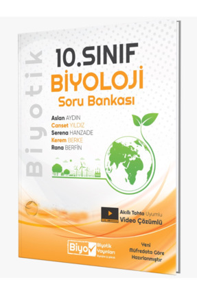 Biyotik Yayınları 10. Sınıf Biyoloji Soru Bankası 2026 Image 0