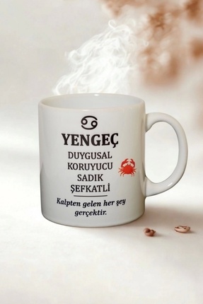 Yengeç Burcu Temalı Burç Bardağı Kupa Image 0