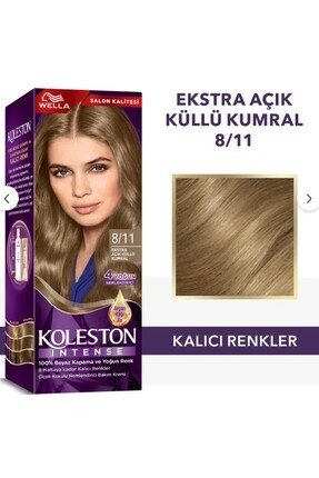 Koleston Intense 8-11 Ekstra Açık Küllü Kumral Image 0