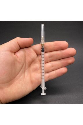 GENEJECT 1ML TEK KULLANIMLIK ŞIRINGA 3 PARÇA 50 ADET/PAKET Image 0