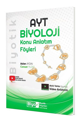 Ayt Biyoloji Konu Anlatım Föyleri 2026 Image 0