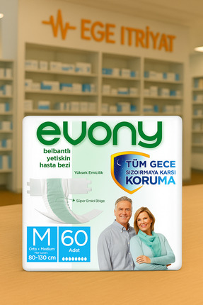 Belbantlı Yetişkin Hasta Bezi Medium 30 Lu X 2 Adet Image 0