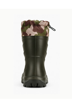 Avcı Çizmesi, Termal Çizme - Kamuflaj Desen Haki Image 3