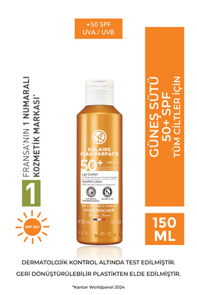 Spf 50 Yüksek Korumalı Yüz & Vücut Güneş Losyonu/solaire Peau Parfaite-150 ml-79530 Image 0