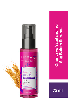 Intense Keratin Aşırı Yıpranmış Saçlara Özel Saç Bakım Serumu-vegan-uv Koruma-75 ml Image 0