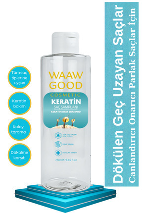 Saç Dökülmesi Karşıtı ve Hızlı Saç Uzatan Keratin Şampuan 250 ml Image 0
