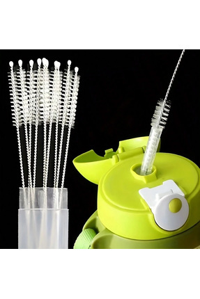 Pipet Temizleme Fırçası Pratik Bükülebilir Temizlik Fırçası Klavye Temizleme Fırçası Beyaz Image 0