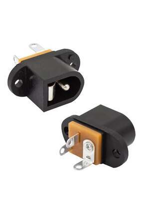 Adaptör Fişi Dc Jack 2.1 Mm Kulaklı Tip DC-0053 (IC-258F) Image 0