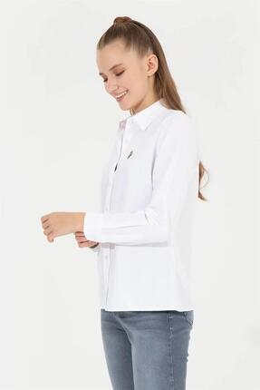 Woxcolor023k Us Polo Assn Kadın Gömlek 1677163 Beyaz Image 2