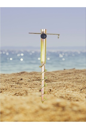 Plaj Bahçe Şemsiye Kazığı Uzun (YENİ TASARIM) 2,9 Cm Için Uygun 44 cm Image 0