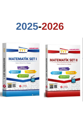 Sonuç Tyt Matematik Set 1 Ve 2 Set Yenilenmiş Baskı 2025-2026 Image 0
