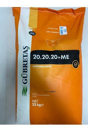 Azot- Fosfor- Potasyum Içerikli Harmanlanmış Npk Gübresi 20-20-20+Me - 25 Kg Image 0