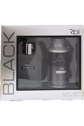 Rebul Black Parfüm 90 Ml + Deodorant Spray 150 Ml Kofre Set Image 0