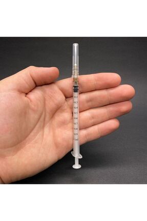 GENEJECT 1ML TEK KULLANIMLIK ŞIRINGA 3 PARÇA 150 ADET/PAKET Image 0