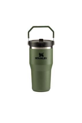 The IceFlow™ Flip Straw 2.0 Tumbler 0.6L / 20oz Dried Pine Termos Image 0