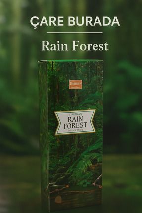 Darshan Incense - Rain Forest 20'li Çubuk Tütsü Image 0