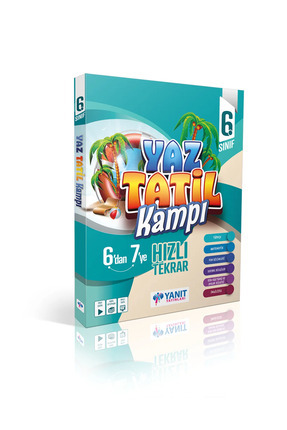 Yanıt Yayınları Yanıt 6.sınıf Yaz Tatil Kamp Kitabı Image 0